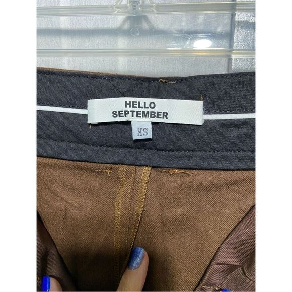 19 Women's wool blend Casual Palazzo Wide Leg Pants High Waisted Button Sol… - Picture 9 of 9